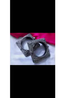 Indian Oxidised Bangle Kada