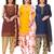 Salwar Studio Women's Pack of 3 Synthetic Printed Unstitched Dress Material Combo