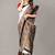 Black printed art silk saree with blouse