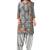 Salwar Studio Women's Pack of 3 Synthetic Printed Unstitched Dress Material Combo