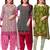 Salwar Studio Women's Pack of 3 Synthetic Printed Unstitched Dress Material Combo