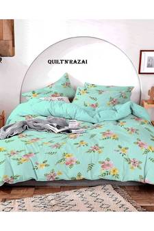 Glace Cotton Super Soft Bedsheet Size -90 x100  Pillow cover-18 x27