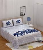 Glace Cotton Super Soft Bedsheet Size -90 x100  Pillow cover-18 x27