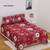 Jaipuri Print Single bed bedsheet 60 x90 in  with Single Pillow cover 18x27 in