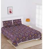 Jaipuri Print Single bed bedsheet 60 x90 in  with Single Pillow cover 18x27 in