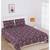 Jaipuri Print Single bed bedsheet 60 x90 in  with Single Pillow cover 18x27 in