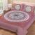 Jaipuri Print Single bed bedsheet 60 x90 in  with Single Pillow cover 18x27 in