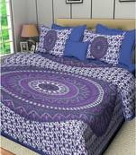 PREMIUM Double BEDSHEETS 90*100 IN  with 2 Pillow covers 17 by 27 inches