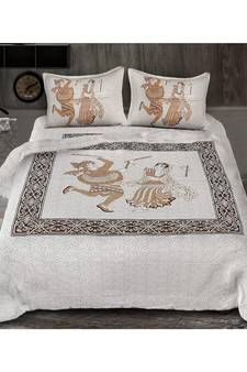 PREMIUM Double BEDSHEETS 90*100 IN  with 2 Pillow covers 17 by 27 inches