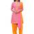 Salwar Studio Women's Pack of 3 Synthetic Printed Unstitched Dress Material Combo