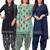 Salwar Studio Women's Pack of 3 Synthetic Printed Unstitched Dress Material Combo