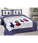 PREMIUM Double BEDSHEETS 90*100 IN  with 2 Pillow covers 17 by 27 inches
