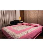 PREMIUM Double BEDSHEETS 90*100 IN  with 2 Pillow covers 17 by 27 inches