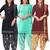 Salwar Studio Women's Pack of 3 Synthetic Printed Unstitched Dress Material Combo