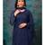 Blue Net Pakistani Salwar Kameez