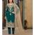 Teal Georgette Pakistani Salwar Kameez