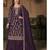Purple Georgette Pakistani Salwar Kameez