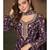 Purple Georgette Pakistani Salwar Kameez
