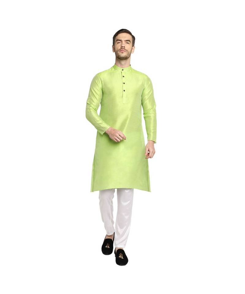 DEVOILER Regular Fit Long Kurta For Men