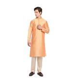 DEVOILER Regular Fit Long Kurta For Men