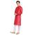 DEVOILER Regular Fit Long Kurta For Men