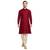 DEVOILER Regular Fit Long Kurta For Men