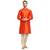 DEVOILER Regular Fit Long Kurta For Men