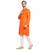 DEVOILER Regular Fit Long Kurta For Men