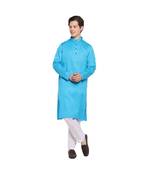 DEVOILER Regular Fit Long Kurta For Men