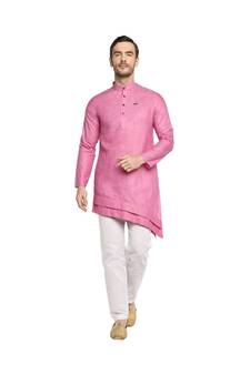 DEVOILER Regular Fit Long Kurta For Men