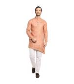 DEVOILER Regular Fit Long Kurta For Men