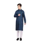 DEVOILER Regular Fit Long Kurta For Men