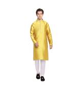 DEVOILER Regular Fit Long Kurta For Men