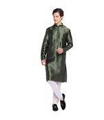 DEVOILER Regular Fit Long Kurta For Men