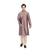 DEVOILER Regular Fit Long Kurta For Men