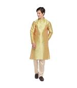 DEVOILER Regular Fit Long Kurta For Men