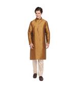 DEVOILER Regular Fit Long Kurta For Men