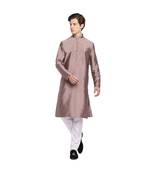 DEVOILER Regular Fit Long Kurta For Men