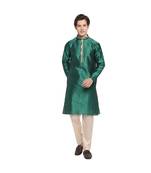 DEVOILER Regular Fit Long Kurta For Men