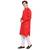 DEVOILER Regular Fit Long Kurta For Men