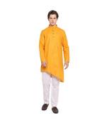 DEVOILER Regular Fit Long Kurta For Men