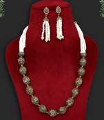 Orange necklace-sets