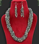 Grey necklace-sets