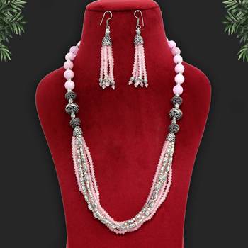 Pink necklace-sets 1