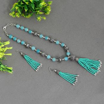 Green necklace-sets 2