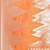 Orange woven banarasi silk saree with blouse