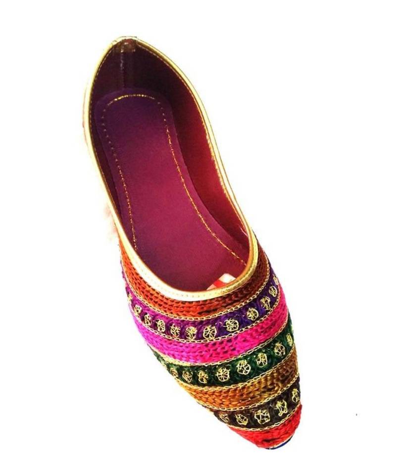 Sonia collections Stylish Ethnic Jutti for women and girls | Jutis/Mojari/Belly Bellies for Women