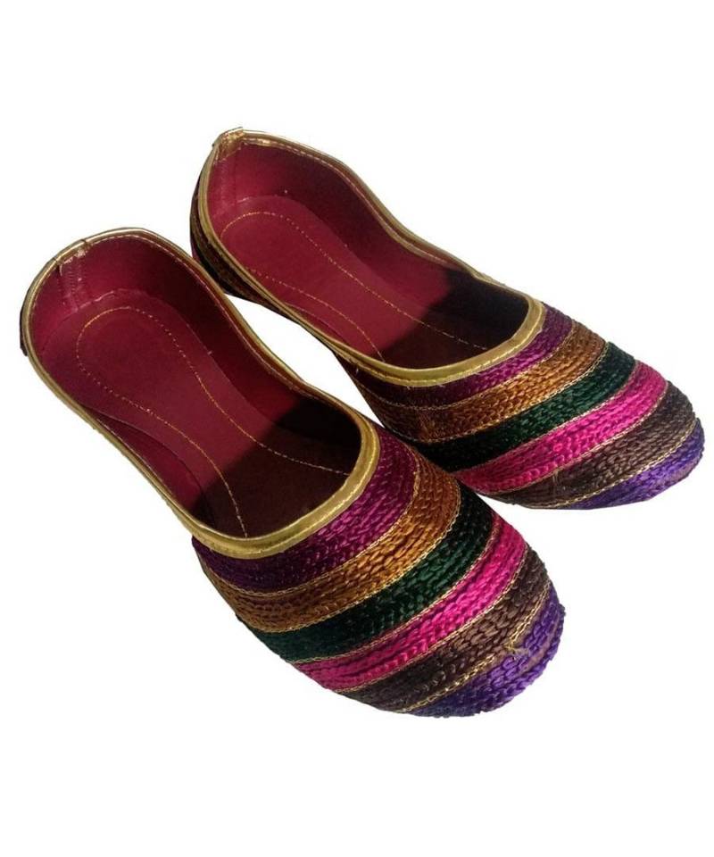Sonia collections Stylish Ethnic Jutti for women and girls | Jutis/Mojari/Belly Bellies for Women