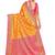 Gold woven art silk saree with blouse