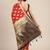 Red woven art silk saree with blouse